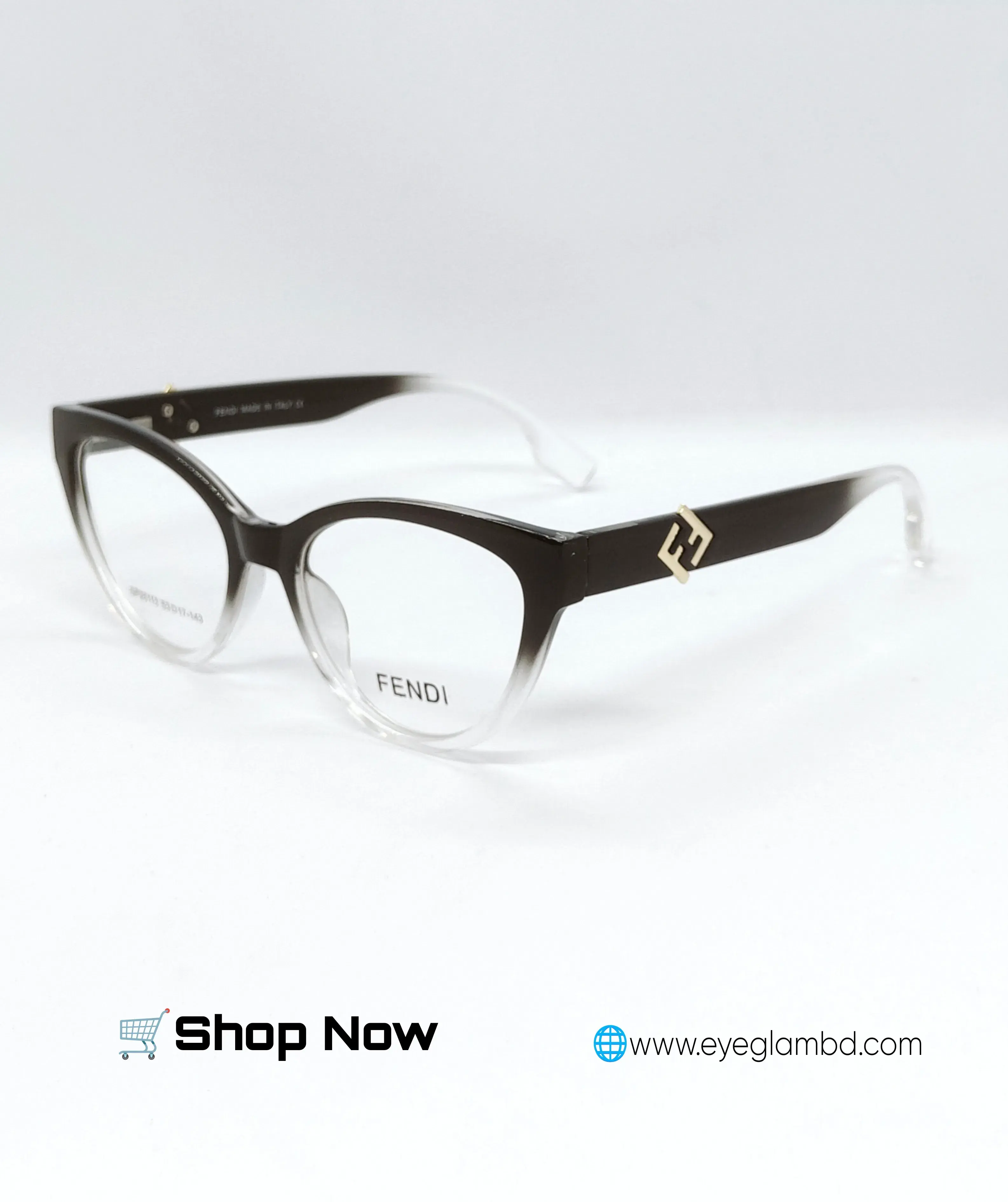 Fendi cat-eye gp-26114 alternate view